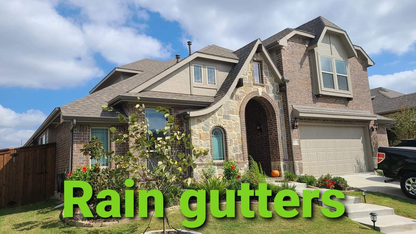 rain gutters installation